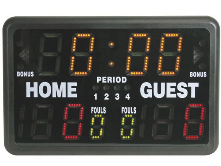Tabella di visualizzazione conto alla rovescia wt3116 banco espositore sport pallacanestro pallamano jr  international - 3