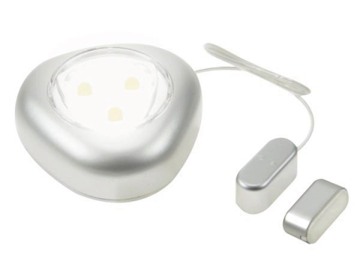 Lampada led zll403sm adesivo magnetico porta contatto di apertura illuminazione cassettiera autonoma velleman - 1