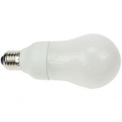 Energy saving lamp e27, 15w 230v, 2700k, warm white velleman - 1