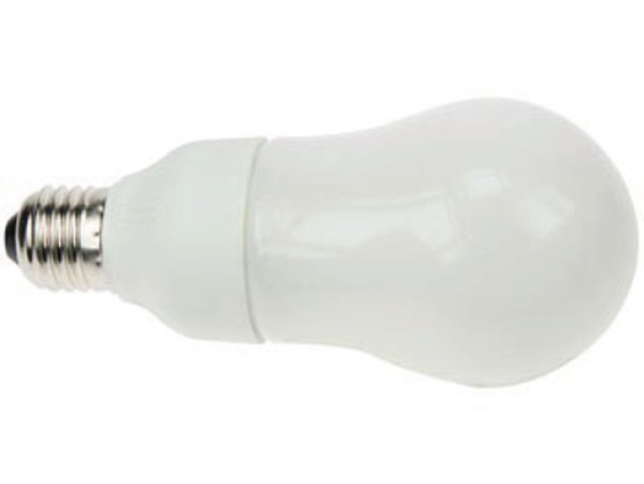 Energy saving lamp e27, 15w 230v, 2700k, warm white velleman - 1