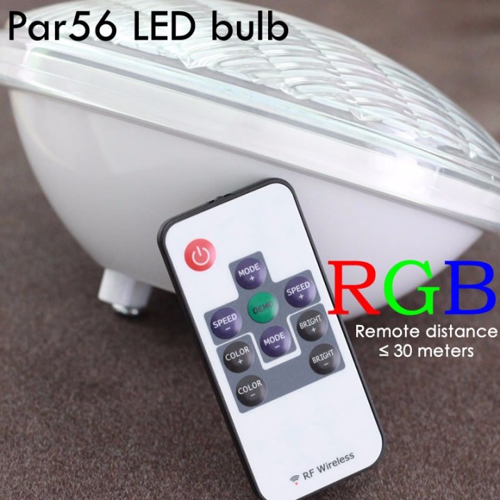 Lámpara led para piscina sylvania par56 rgb 12v 25w velleman - 6