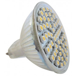 Lampara led smd x60 mr16 12v blanco iluminacion gu5.3 ev610mr iluminacion bajo consumo jr  international - 4