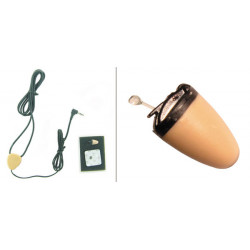 Mini audio ohrhorer drahtlos fur ohren + empfanger sy 20 diskret fur spion jr international - 1
