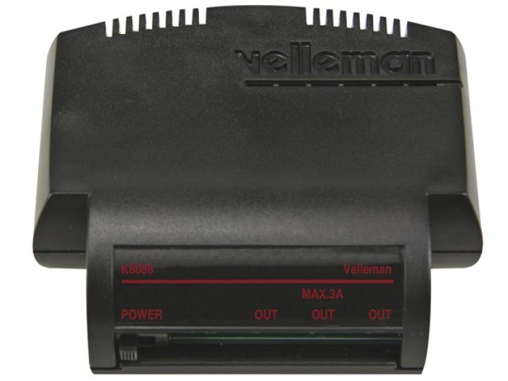 Controlador de potencia a comando manual rgb para bajo consumo velleman - 1