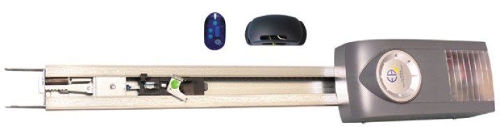 Basic kit 1 rail version 433 mhz for swing out and sectional garage doors jr  international - 1