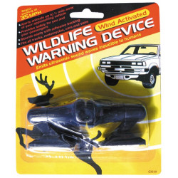Whistle wind activated wildlife warning device for deer (pair of 2) nap zapper anti sleep alarm jr international - 2