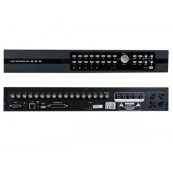 Digitaler 16 kanal multiplexer quad mpeg 4 recorder ethernet usb velleman - 1