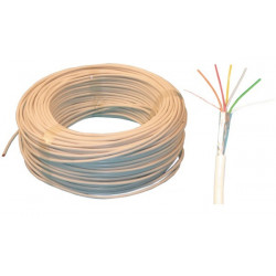 Flexibles kabel 6x0.22 weiß ø4.5mm 100m flexible kabel flexibles kabel flexibles kabel flexibles kabel cae - 3