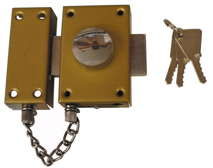 Cerrojo de seguridad canon : ø23x38mm cerrojo de seguridad canon bloqueo puertas seguridad hogares casas viviendas cogex - 1