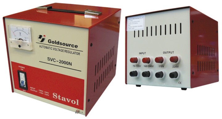 Spannungsregulator 220vac + 5% 300va sicherheitstechnik spannungsregulatoren 70v bis 240v ausgang 110v ou 220v 2000w infosec - 3