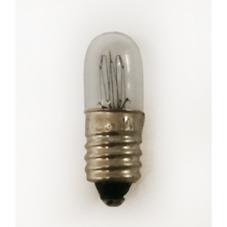 Foco lampara iluminacion luz tubo e10 220v 230v 240v 255v 5w cen - 1