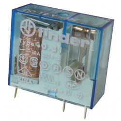 Elettrico relè finder 40,31 serie montaggio del circuito 12v 10a 12vdc rlf4031 9012 (3,5 mm) stampato finder - 1