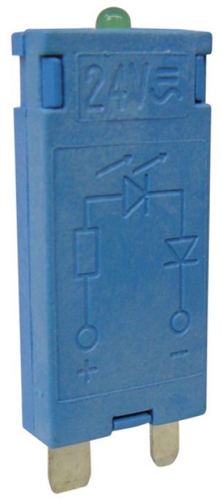 Modulo finder led 6 24v ac dc para soporte rlf4031s o rlf4031s o rlf4052s finder - 1
