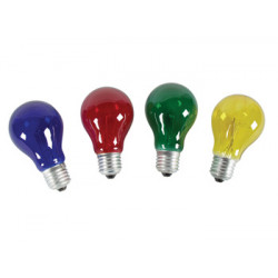 4 ampolle 220v 25w lampada illuminazione 1 rosso 1 blu 1 verde 1 giallo decoeazione luminosa lampxmpl4 20 velleman - 1