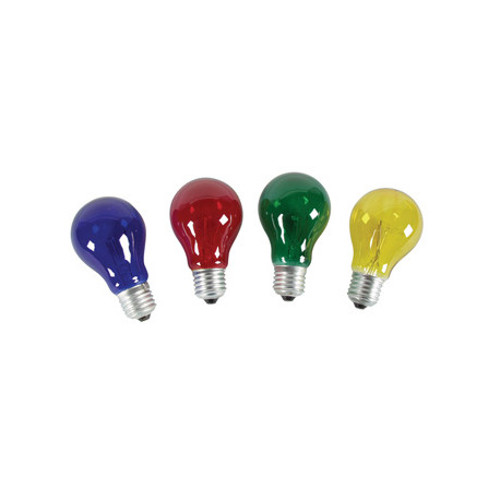 4 ampolle 220v 25w lampada illuminazione 1 rosso 1 blu 1 verde 1 giallo decoeazione luminosa lampxmpl4 20 velleman - 1