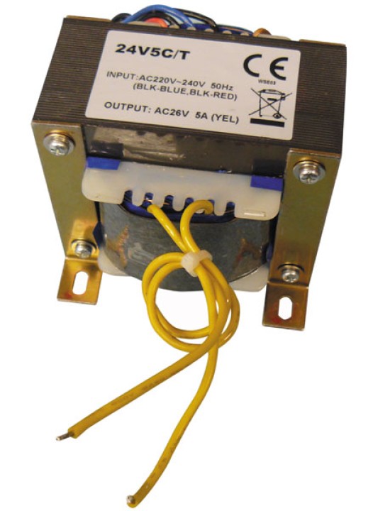 Trasformatore 220vca 26vca 5a per caricatore 220v 24v 23.6v 24v5c trasfo jr international - 1