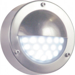 Applied round white 18 leds lighting low voltage 220v 230v 162 elrx5000 lamp light ip44 jr  international - 1