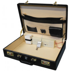 100 000v electrified briefcase, 450x320x180mm attache case electrified briefcase attache remote control alarm siren fund tranpor