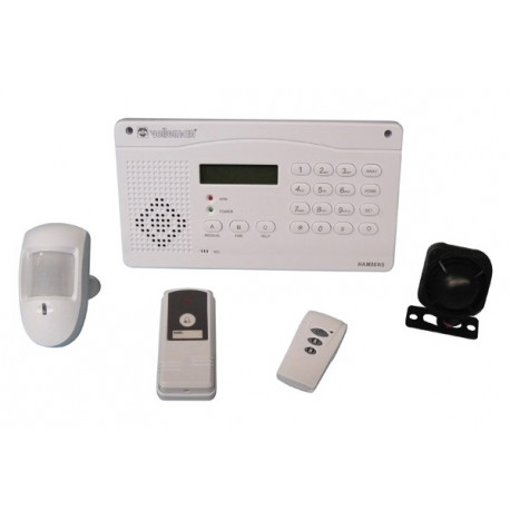 System drahtlos alarmgabe telefon ham06ws fernbedienung infrarot-touch velleman - 6