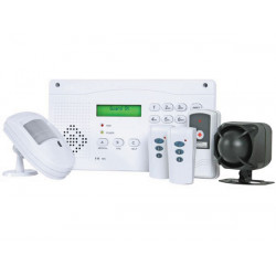 System wireless alarm transmission telephone ham06ws remote infrared touch velleman - 5