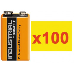 Elektrische batterie 9v (100 stucke) alcaline 500ma minamoto 6lf22 am6 6lr61 1604a 522 mn1604 a1604 4022 duracell - 1