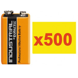 9v batteria elettrica (500 pezzi) lr22 alcalina 500ma hq 6lf22 am6 6lr61 1604a a1604 mn1604 522 4022 duracell - 1