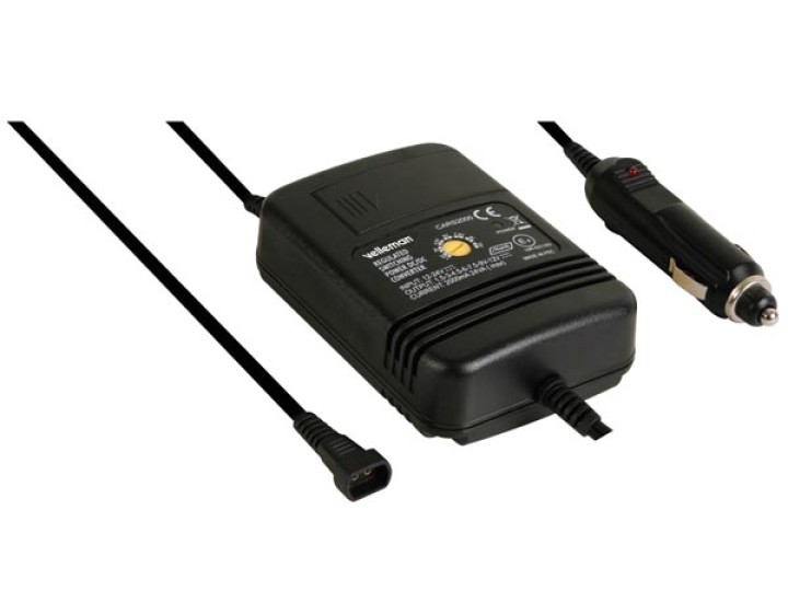 Alimentación conmutada de coche 2000ma estabilizada 1.5 12v 12 24vdc in electrovision - 1