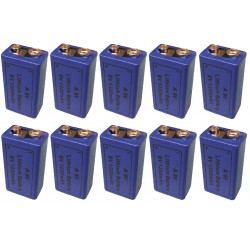 9v lithium batterie (10 batteries) 9v lithium batterie 9v lithium batterie lithiumbatterie 9v lithium batterie produktlebensdaue