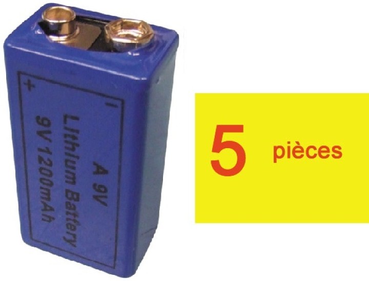 9v battery 1200ma lithium 6f22 6lf22 am6 1604a 6lr61 mn1604 a9v 522 a1604 4022 long duration (5 batteries) battery 9v lithium ba