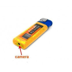 Lighter mini camera video surveillance recorder 4gb spy discrete microphone recording jr international - 3