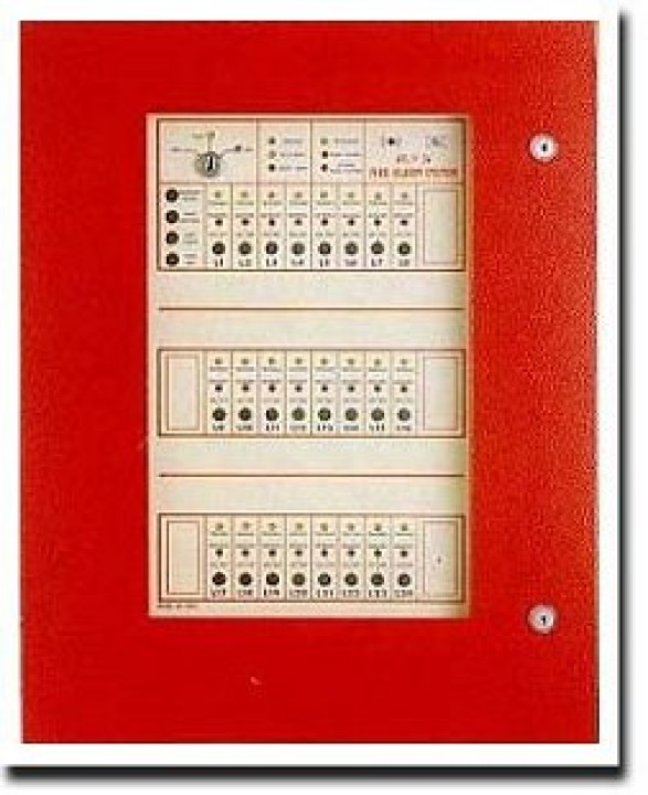 24 zonen brandzentrale 220vac 24vdc elektronikgerat brandzentrale brandschutz brandalarmanlage albano - 1