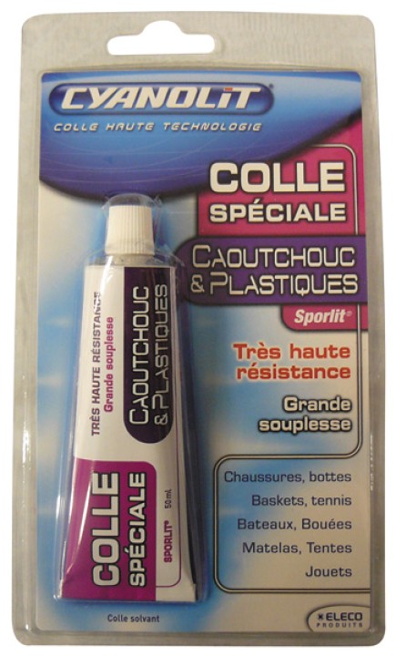 Colla per gomma e plastica cianolitica speciale plastica e gomma qusporlit jr  international - 1