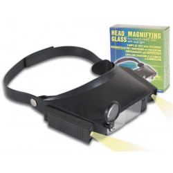 Illuminated visor magnifier jr  international - 1