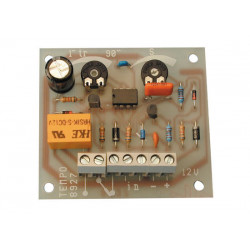 Electronic analyser electric module 12vdc from 0 to 90 seconds time lapse relay and 12vdc