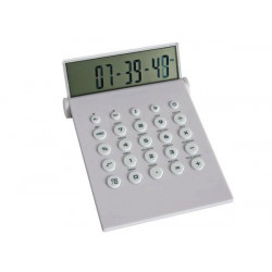 Desktop calculator with world time clock velleman - 1