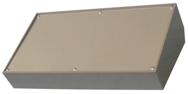 Pult36 abs gehause dunkelgrau 311x170x89mm velleman - 1
