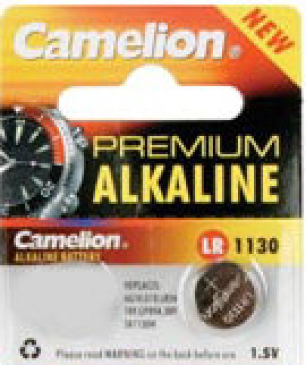 Watch battery 1.5v 68mah lr1130 ag10 (1 pcs) velleman - 1
