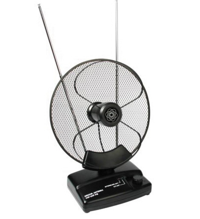 Parabolic active indoor antenna (uhf, vhf and fm) velleman - 1