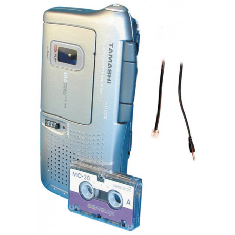 Kit registratore telefonico n°2 registrazioni telefoniche kit sorveglianza telefonica jr international - 3