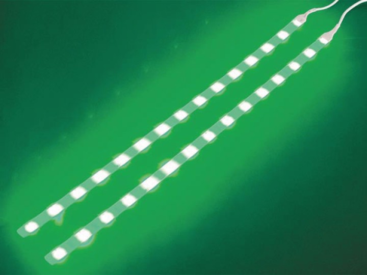 Double self adhesive led strip 12vdc green with on off button velleman - 3