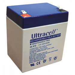 Bateria recargable 12v 5ah bateria secas recargables bateria seca recargable pilas secas bateria recargables ultracell - 1