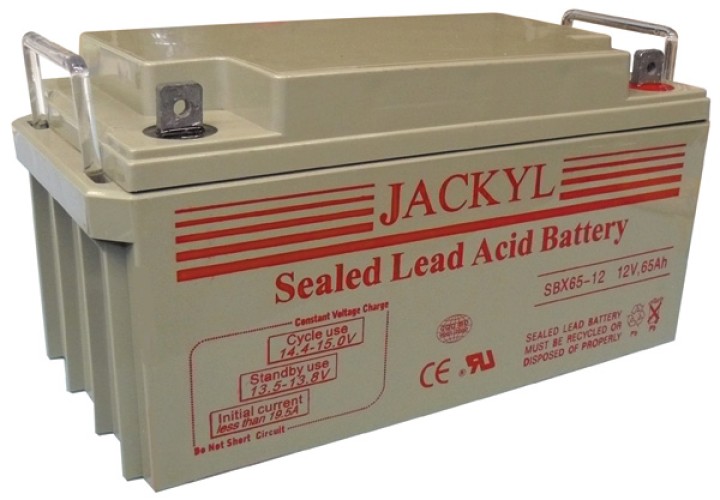 Batteria ricaricabile 12v 65ah accus solare eolico accumulatore piombo ciclico accu gel golf ultracell - 1