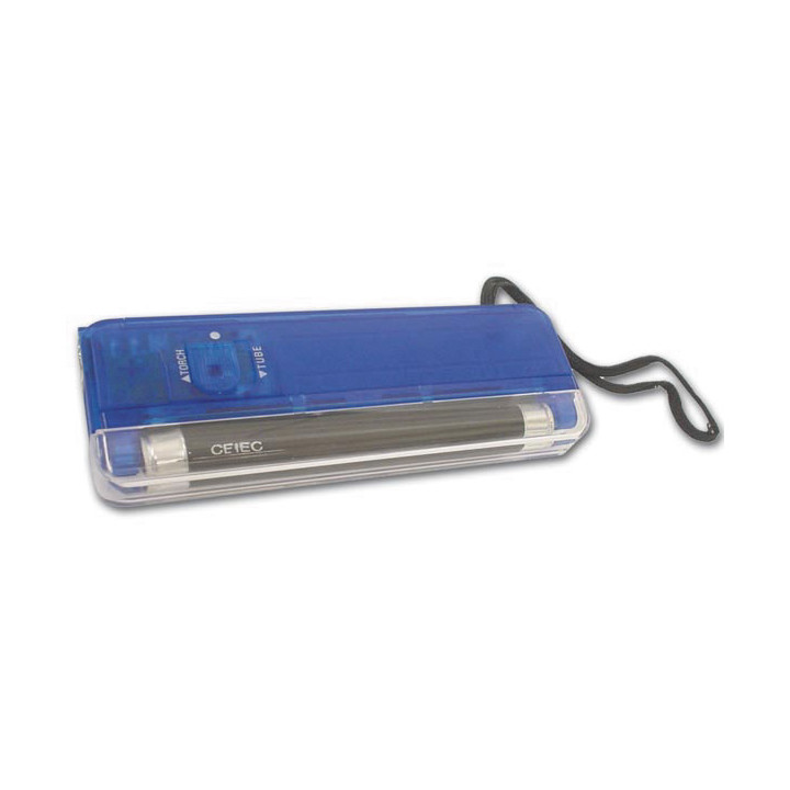 Mini uv rohre + taschenlampe blau velleman - 1