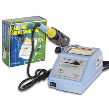 Soldering station with ceramic heater 48w 150 420°c velleman - 1