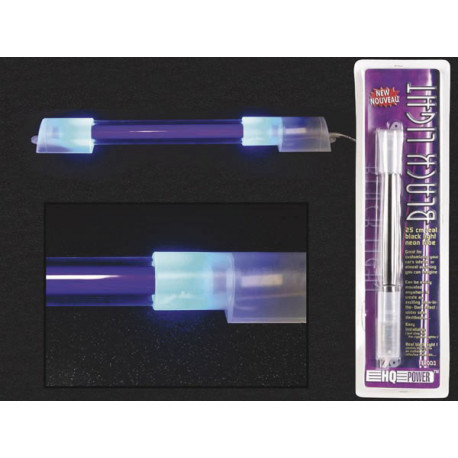 Uv tubo luce nera ha 25 centimetri 12v trasformatore con automobilistica illuminazione integrata flrod3 ultravioletta velleman -