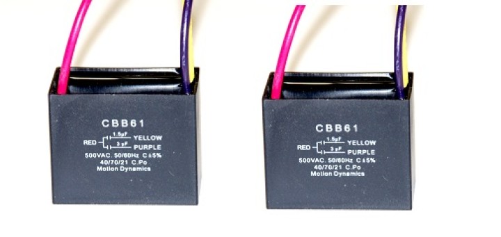 CBB61 2 X 450V 3UF Klimaanlage Gebläse Kondensatorkapazität Einsätze starten jr international - 1