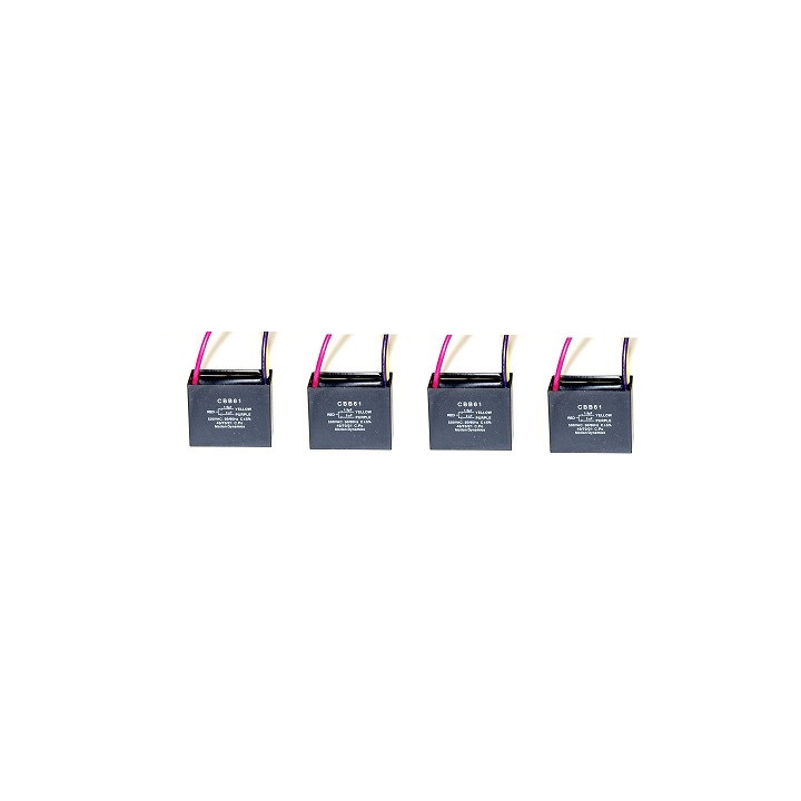 CBB61 4 X 450V 3UF ventilatore aria condizionata ventilatore iniziare inserti condensatore di capacità jr international - 1