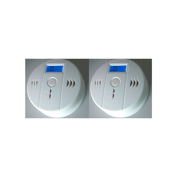 2 Autonome sensor kohlenmonoxid-detektor 9v co en50291 typ b geruchloses gas erkennung alarm summer jr international - 13