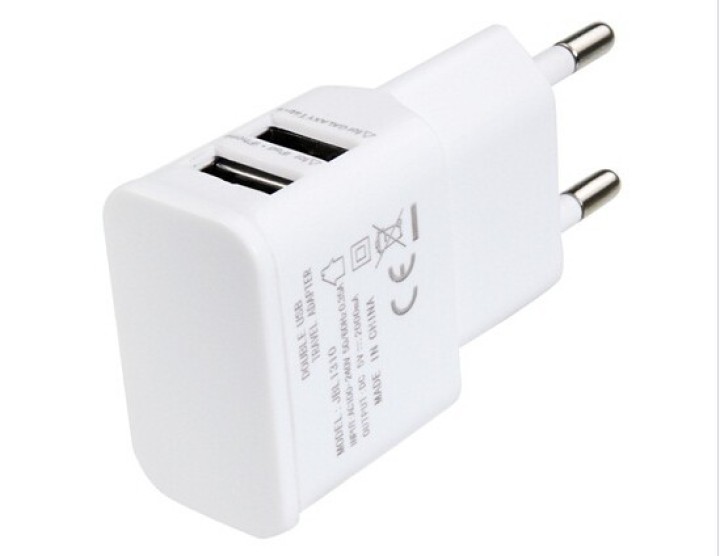USB Power 2A Dual 2Ports EU Wand Ladegerät Adapter für Samsung für iPhone für HTC jr international - 4