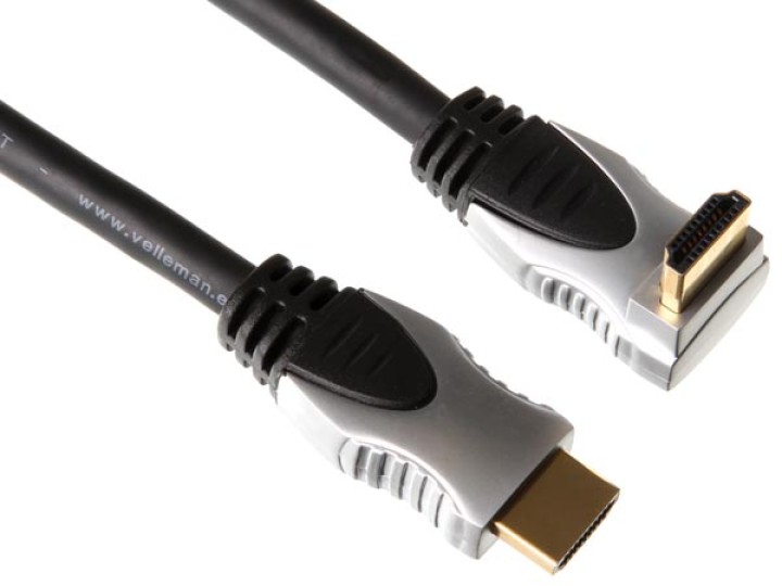HDMI-Kabel Stecker hdmi 1.8m professionelle Kabel pac401t018 Stecker velleman - 2